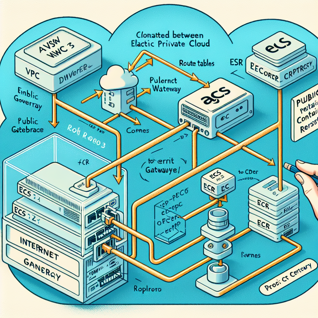 AWS VPC a ECS – Día 2: Gateway de Internet, Tabla de Rutas Públicas y Repositorio ECR