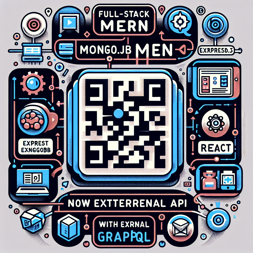 Generador QR Full-Stack MERN con GraphQL y MongoDB sin API externa