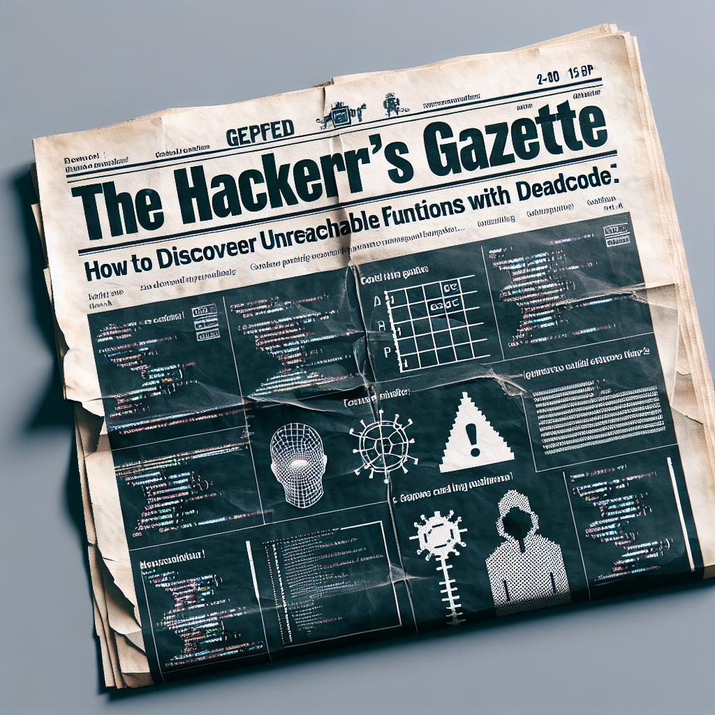 La Gaceta del Hacker: Cómo Hallar Funciones Inalcanzables con Deadcode