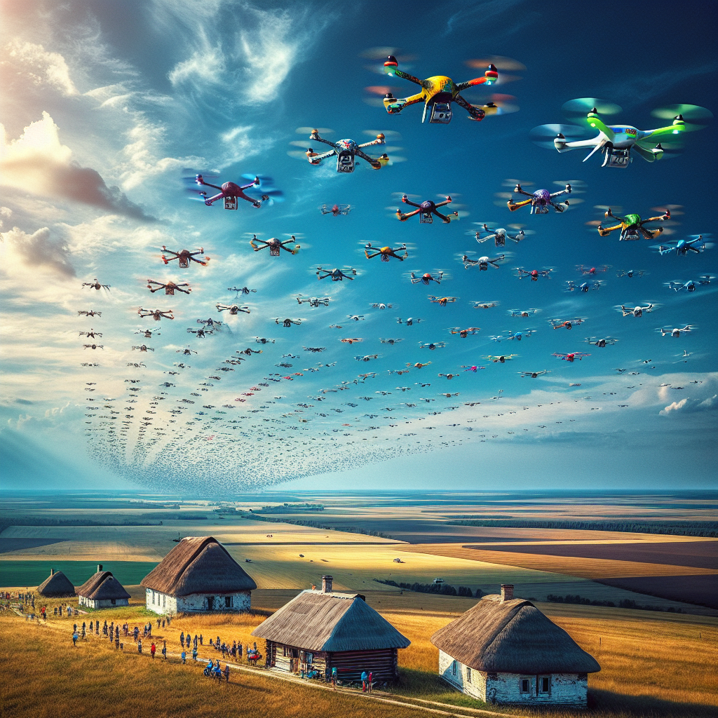La Carrera de Drones en Ucrania