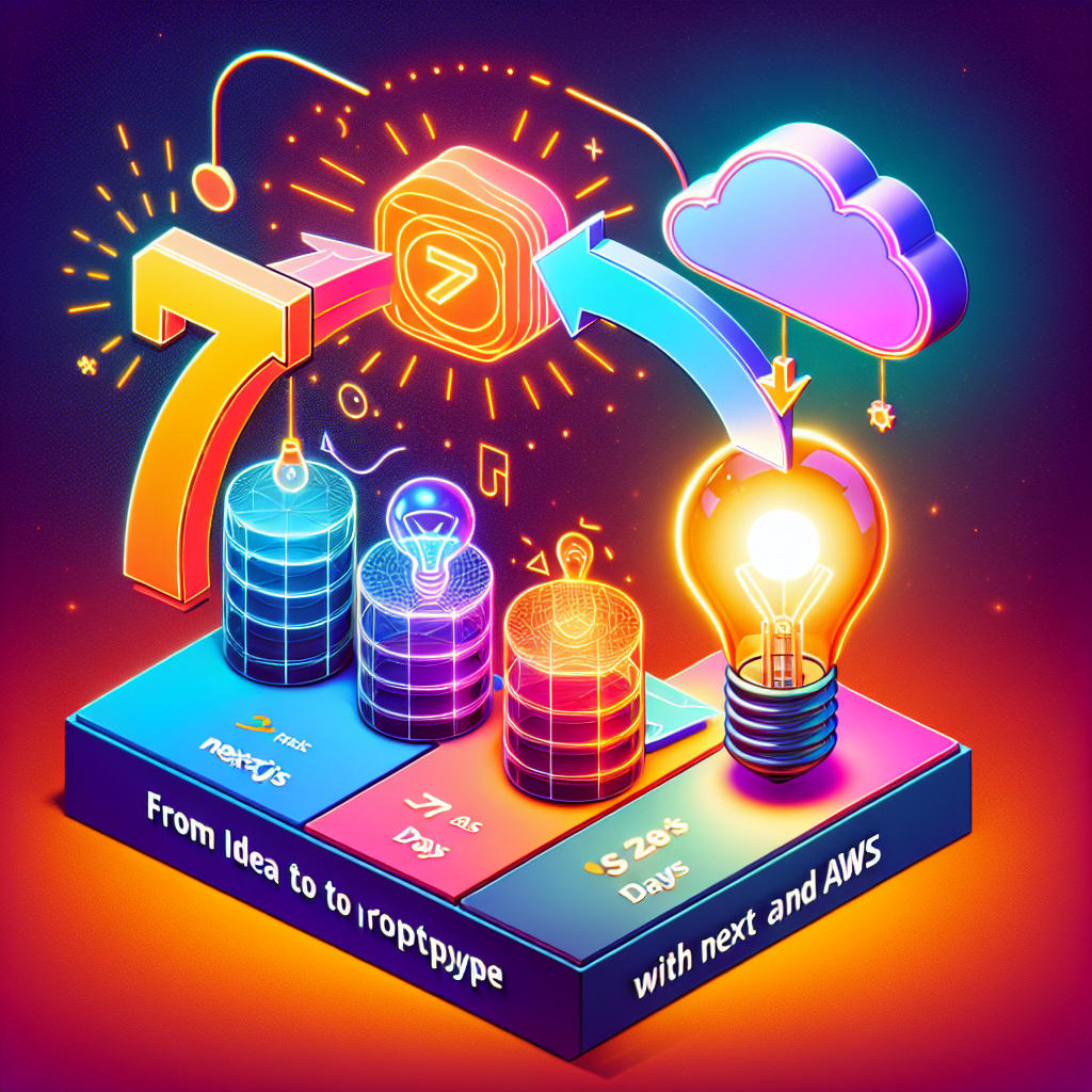 De Idea a Prototipo en 7 Días con Next.js y AWS