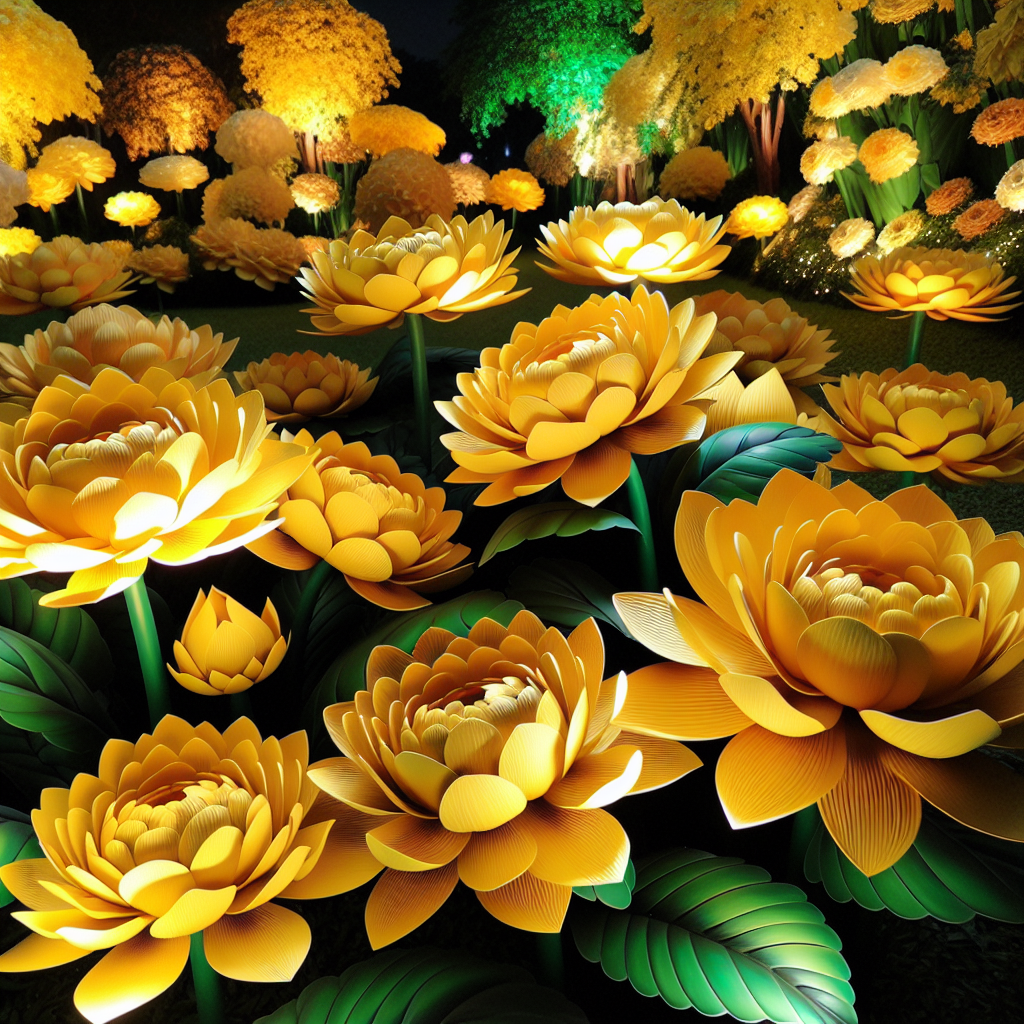 Flores en Amarillo