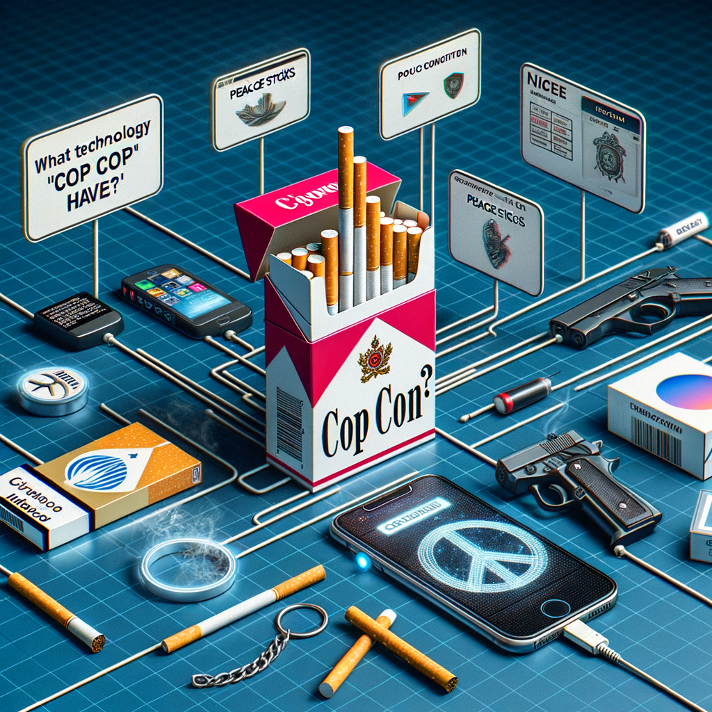 ¿Qué tecnología tiene 'Cop Con'? Seguimiento de cartones de cigarrillos, bastones de paz y más