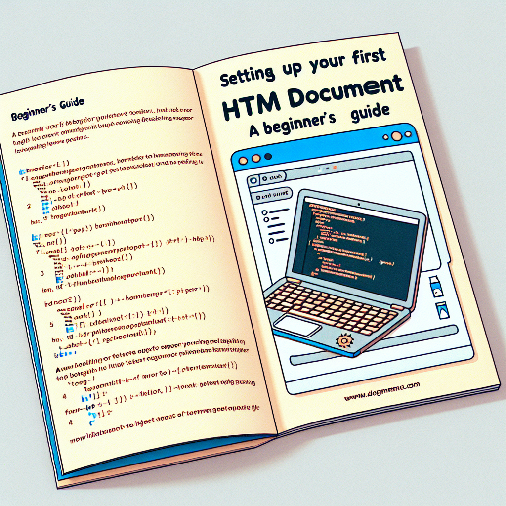 Configura tu primer documento HTML: guía para principiantes