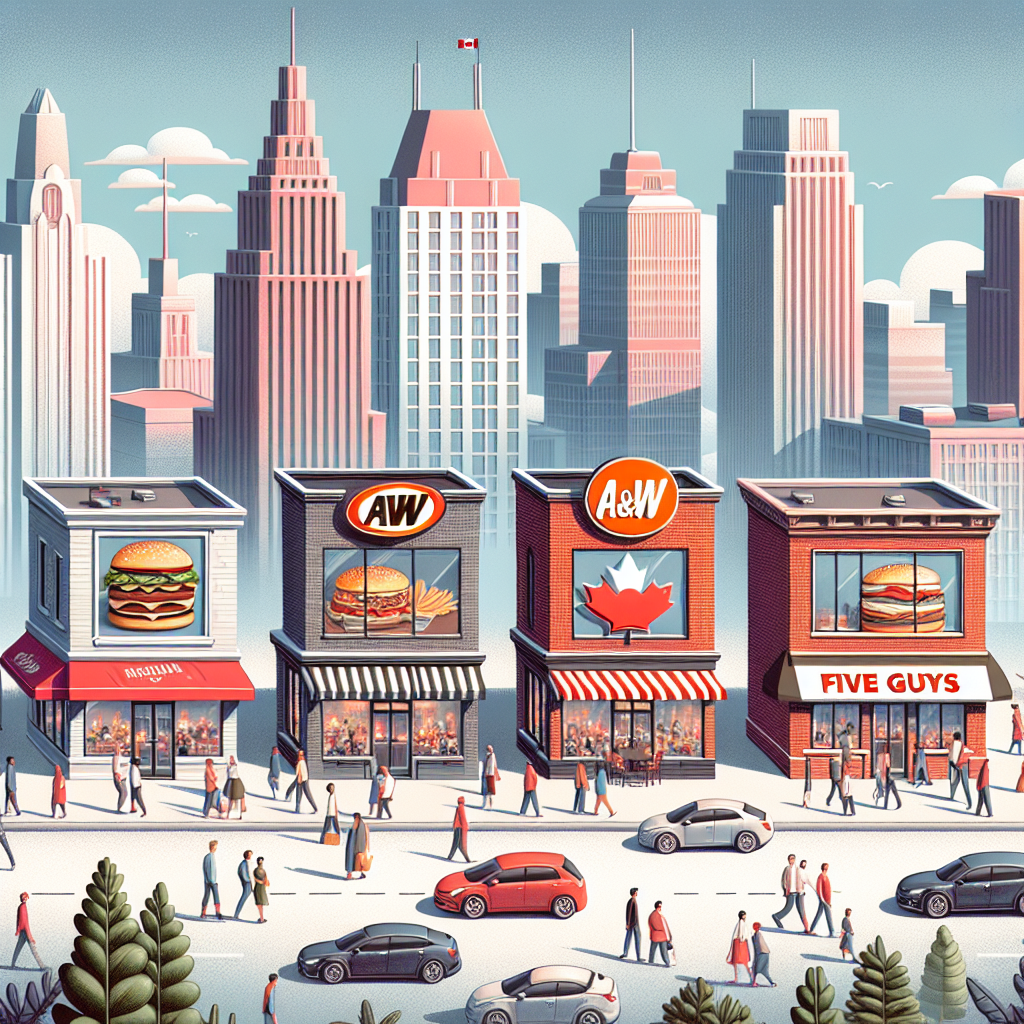 Explorando Opciones de Restaurantes en Canadá: Normandin, A&W, Shelby's y Five Guys