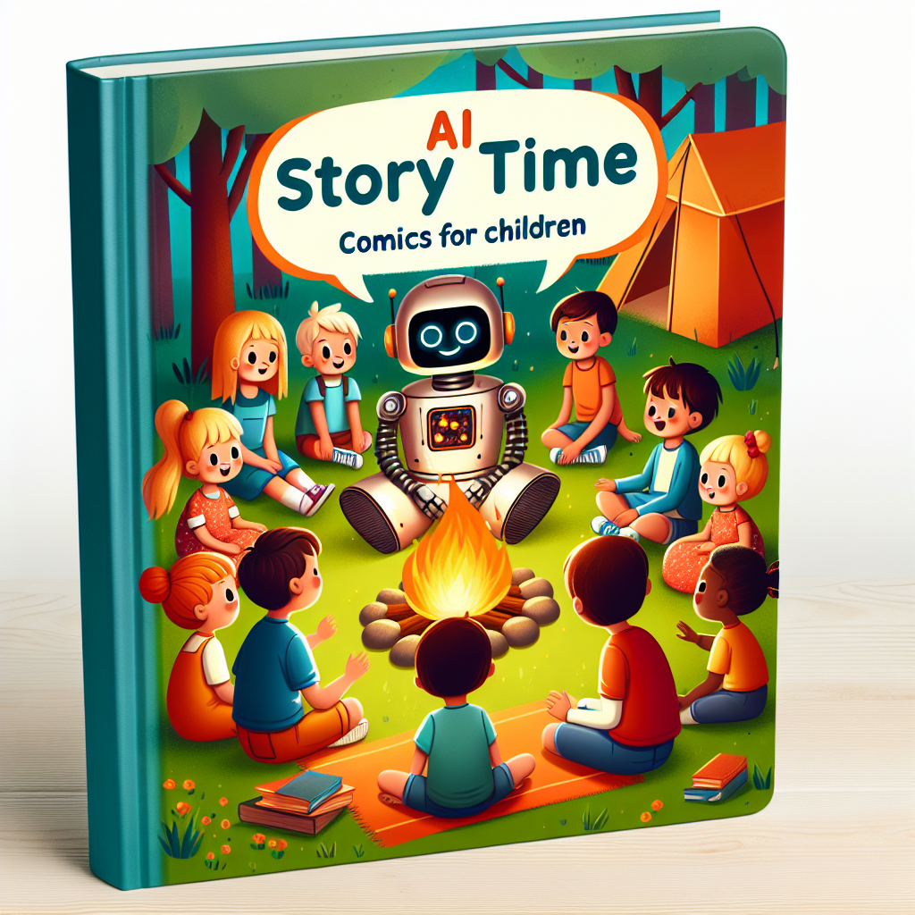 Cómics Hora de Historias IA para Niños