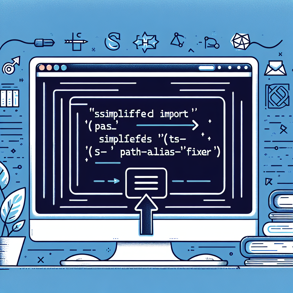 Importaciones simplificadas con alias de TypeScript usando ts-path-alias-fixer