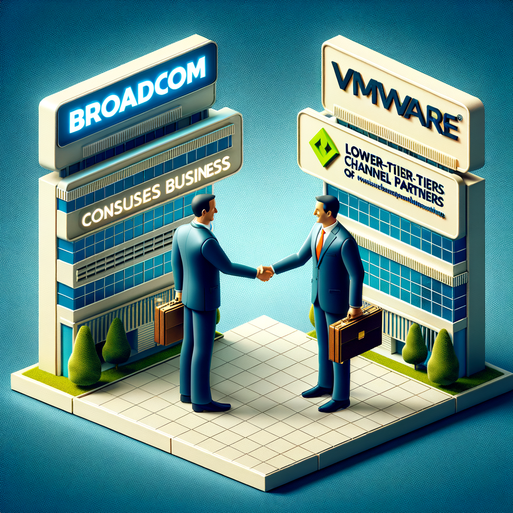 Broadcom finaliza negocio con socios de canal de nivel inferior de VMware