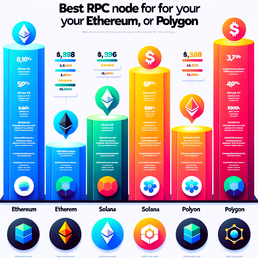 Mejor nodo RPC para tu dApp: Ethereum, Solana o Polygon.