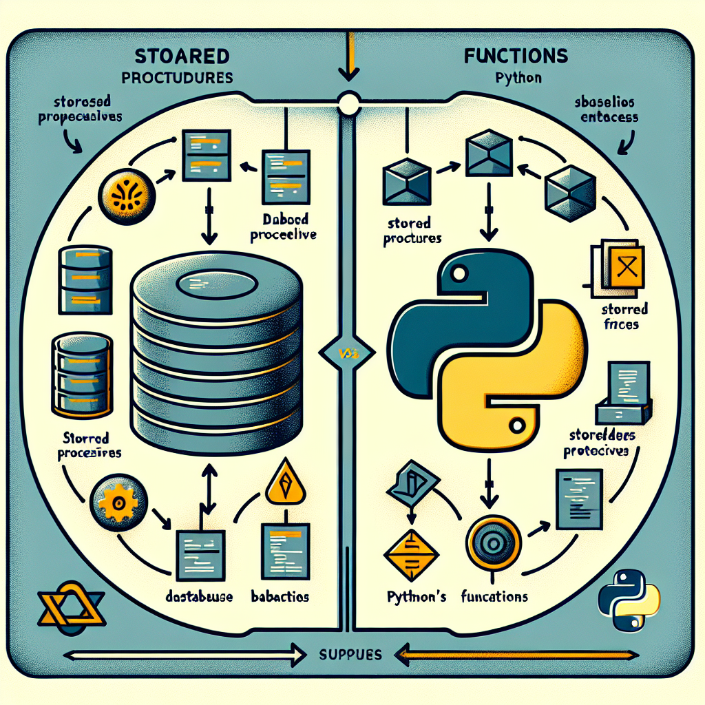 Similitudes entre Procedimientos Almacenados y Funciones en Python
