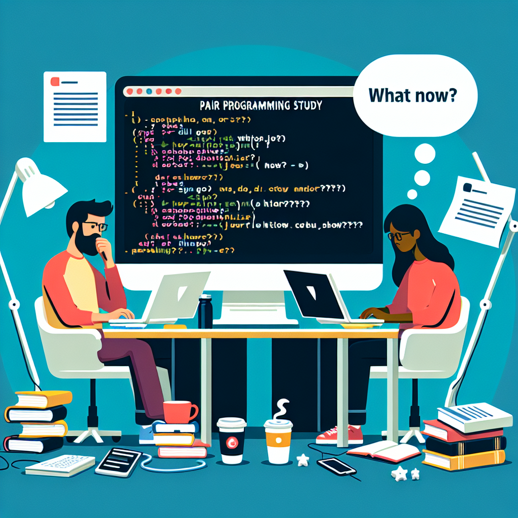 Estudio de Programación en Pareja: ¿Y ahora qué?