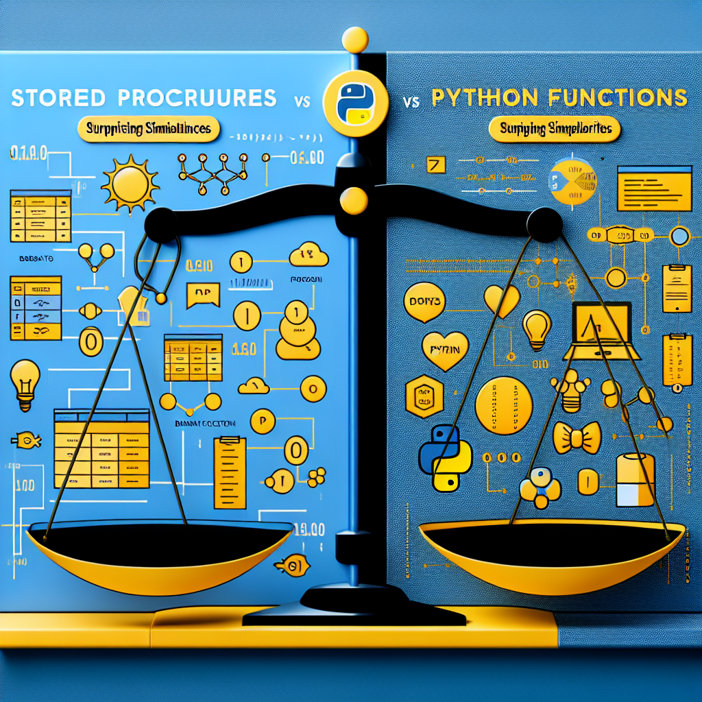 Procedimientos Almacenados vs Funciones de Python: Similitudes Sorprendentes