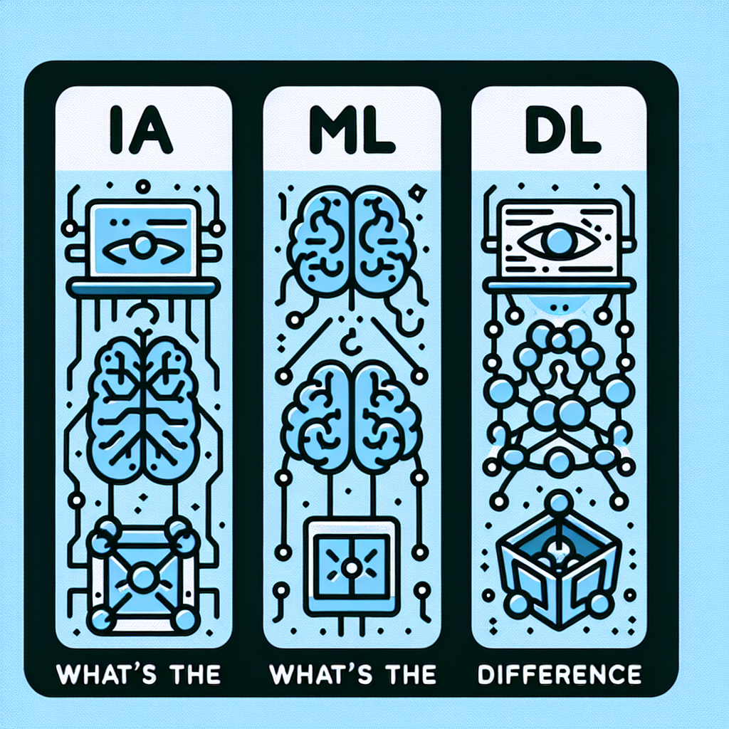 IA, ML y DL: ¿En qué se diferencian?