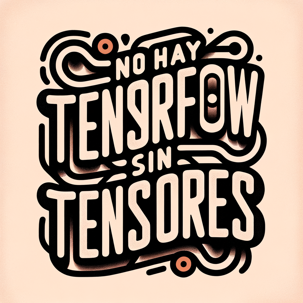 No Hay TensorFlow Sin Tensores