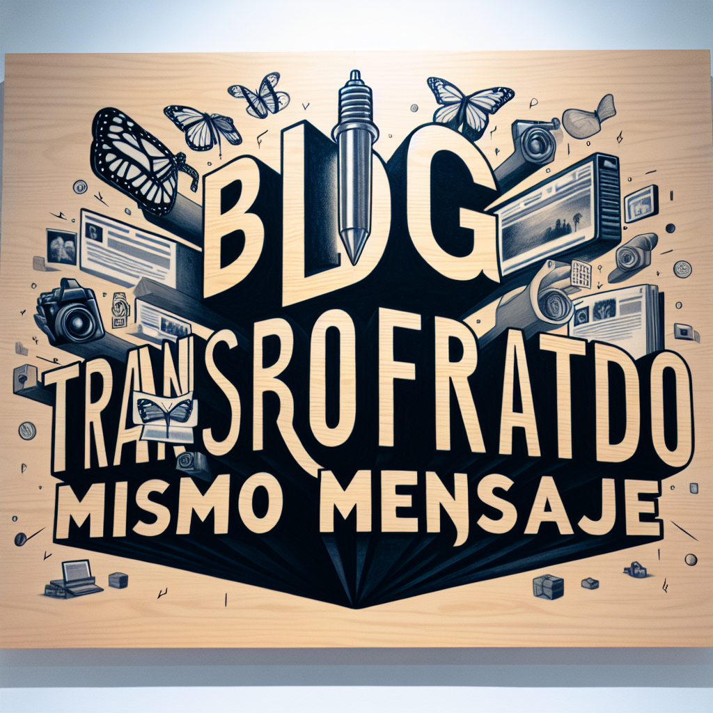 Blog Transformado, Mismo Mensaje
