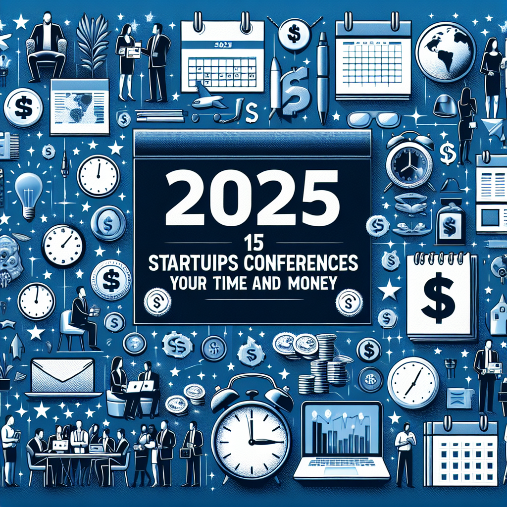 15 Conferencias de startups 2025 que valen tu tiempo y dinero
