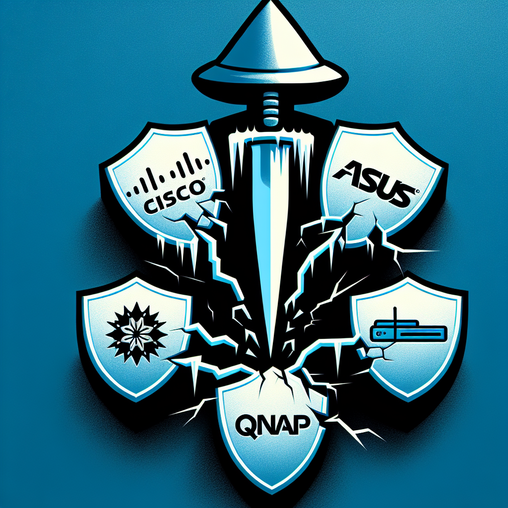  PolarEdge Botnet ataca dispositivos ASUS, QNAP y Synology explotando fallos en Cisco