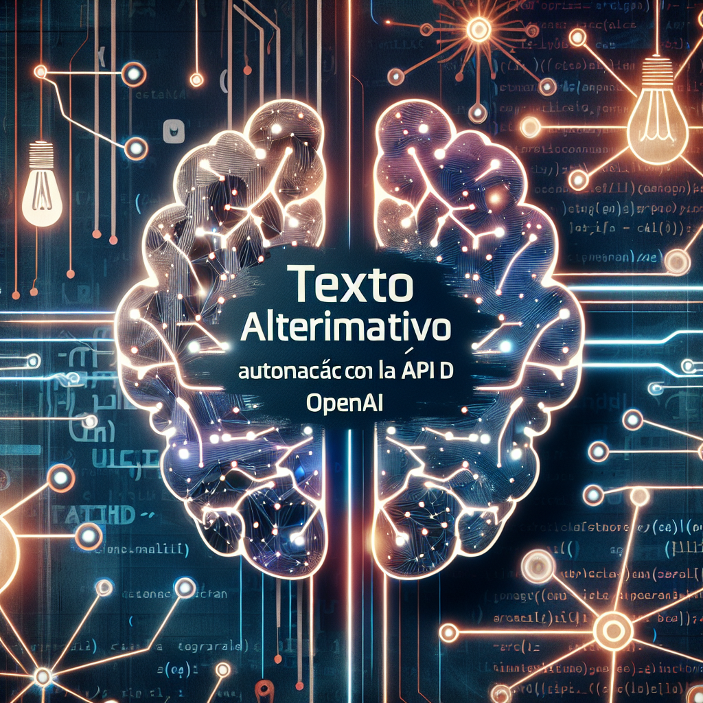 Texto alternativo automático con la API de OpenAI