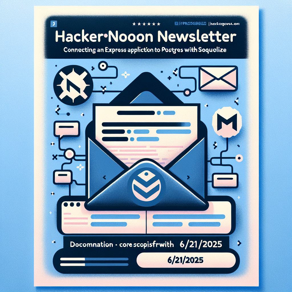 La Newsletter de HackerNoon: Conectar una Aplicación Express a Postgres con Sequelize (6/21/2025)