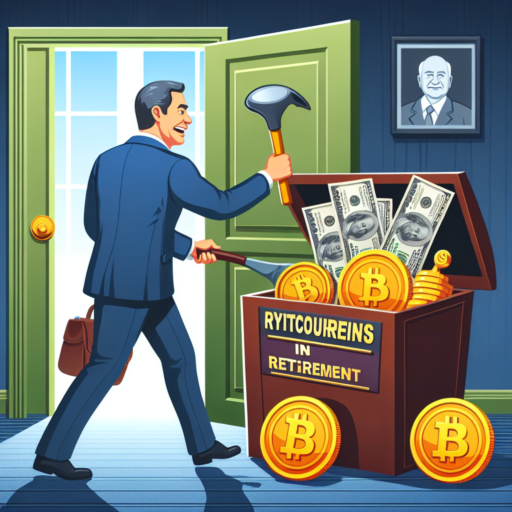 Trump abre la puerta a las criptomonedas en cuentas de retiro