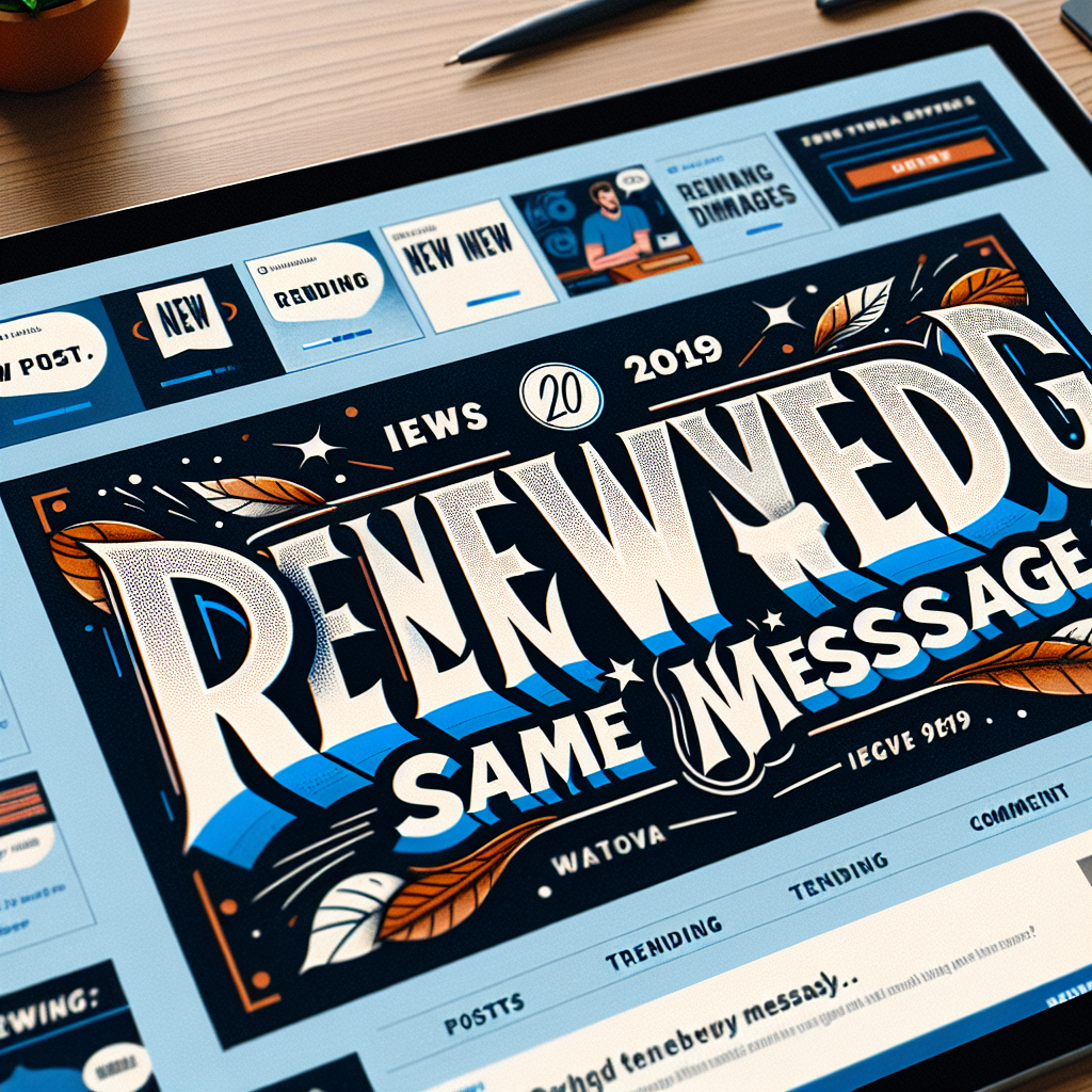 Blog Renovado, Mismo Mensaje