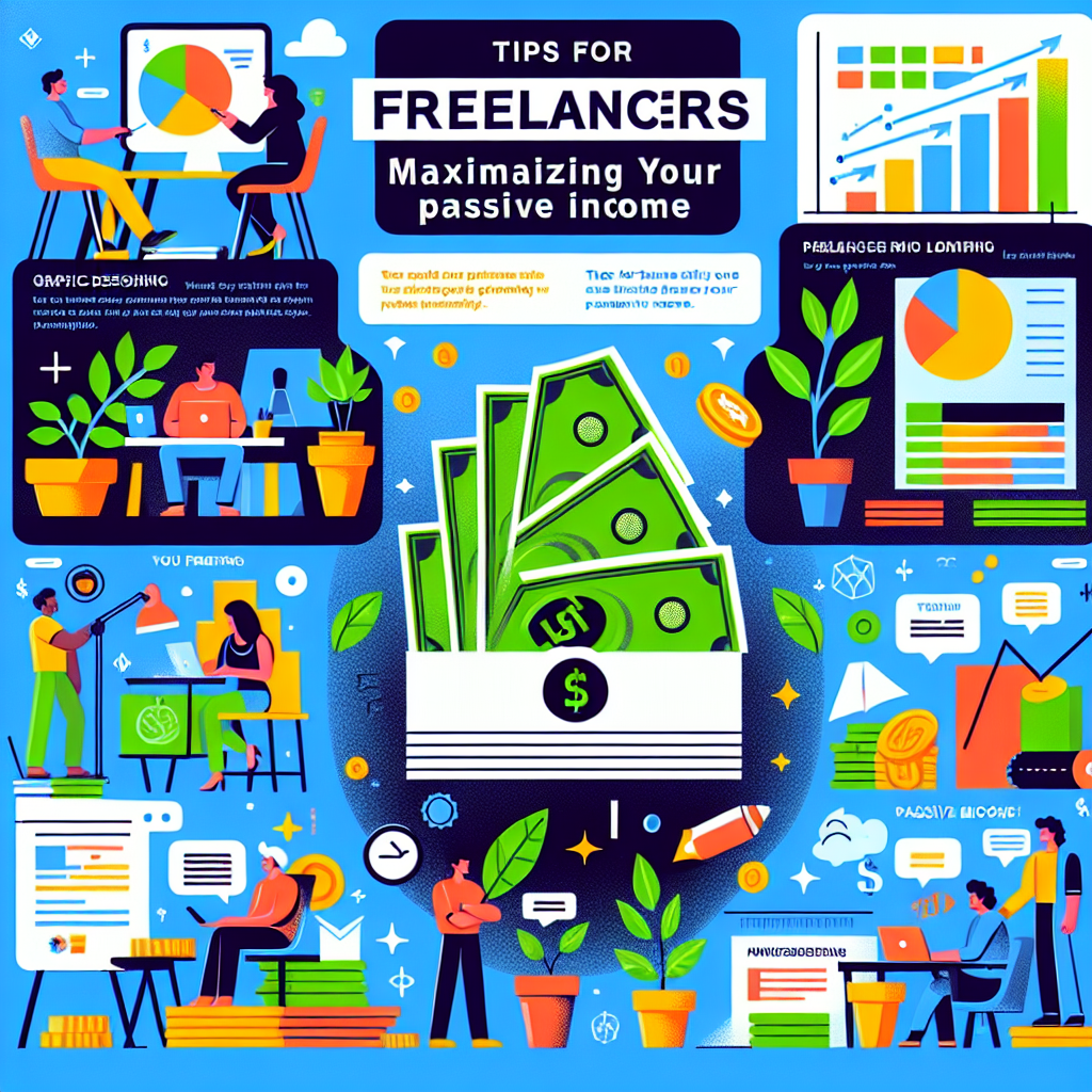 Consejos para Freelancers: Maximiza tus Ingresos Pasivos