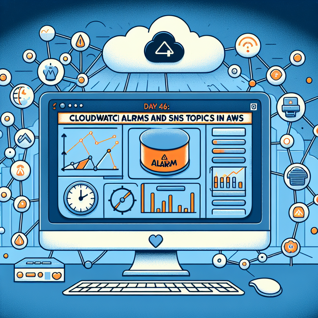 Día 46: Alarmas CloudWatch y temas SNS en AWS