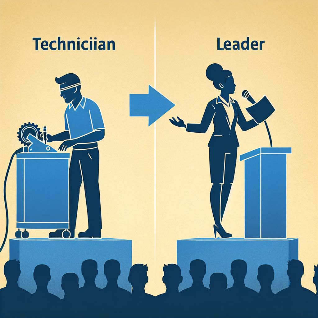 De técnico a líder