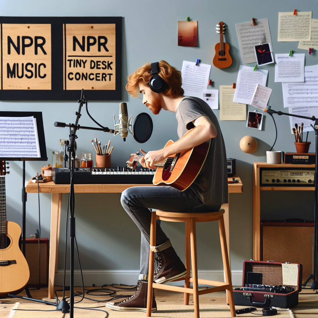 NPR Música: Ed Sheeran: Concierto Tiny Desk