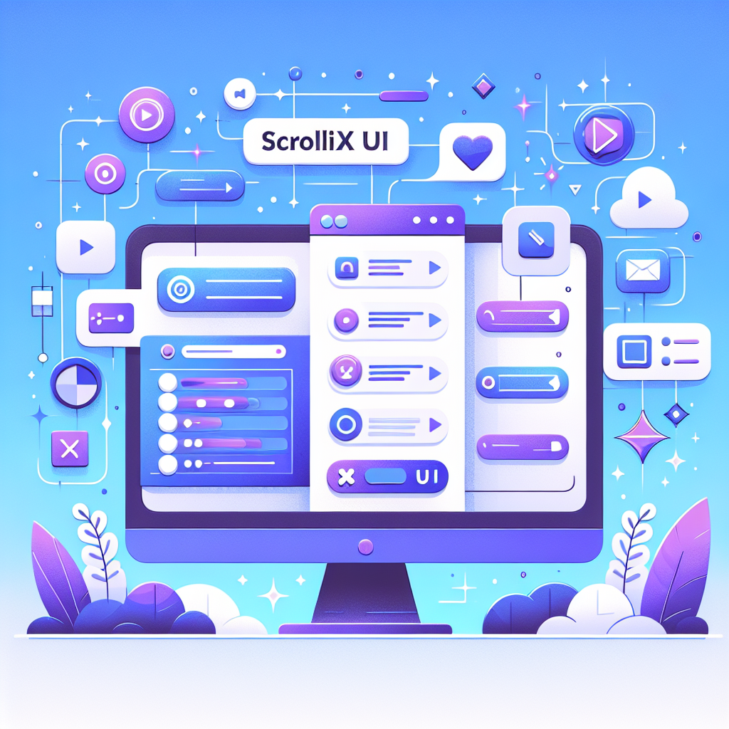 ScrollX UI: Componentes UI Animados para Next.js