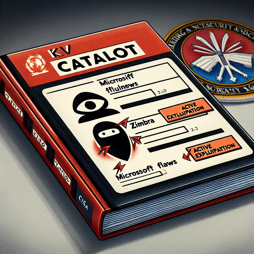  CISA añade fallos de Microsoft y Zimbra a KEV por explotación activa