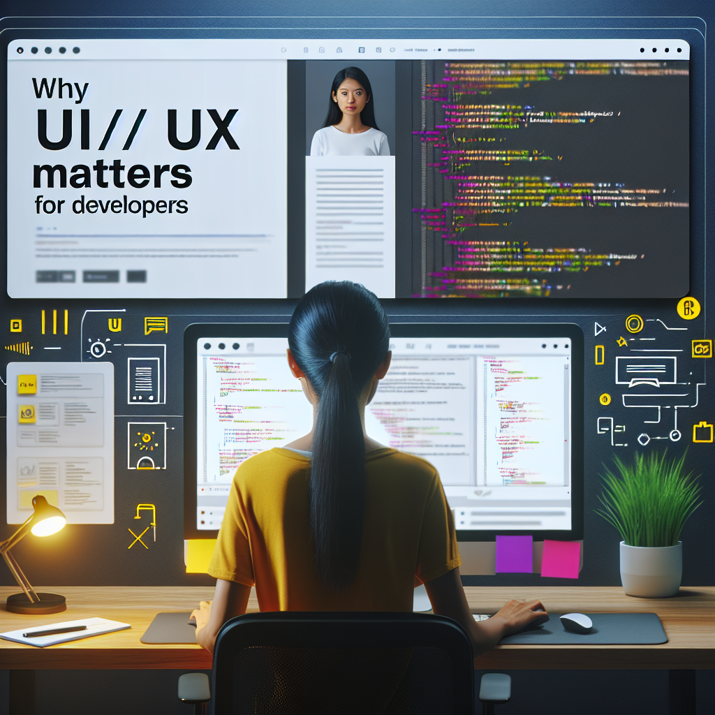 Por qué el diseño UI/UX importa para los desarrolladores