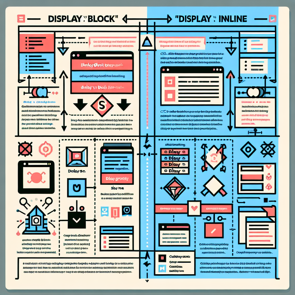 Diferencias Clave: display: block vs. inline