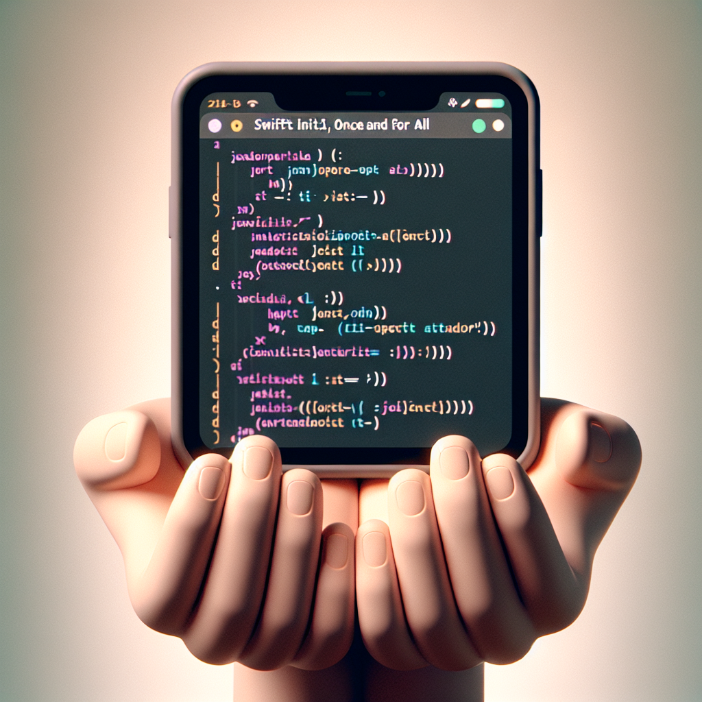 Swift init(), De Una Vez Por Todas