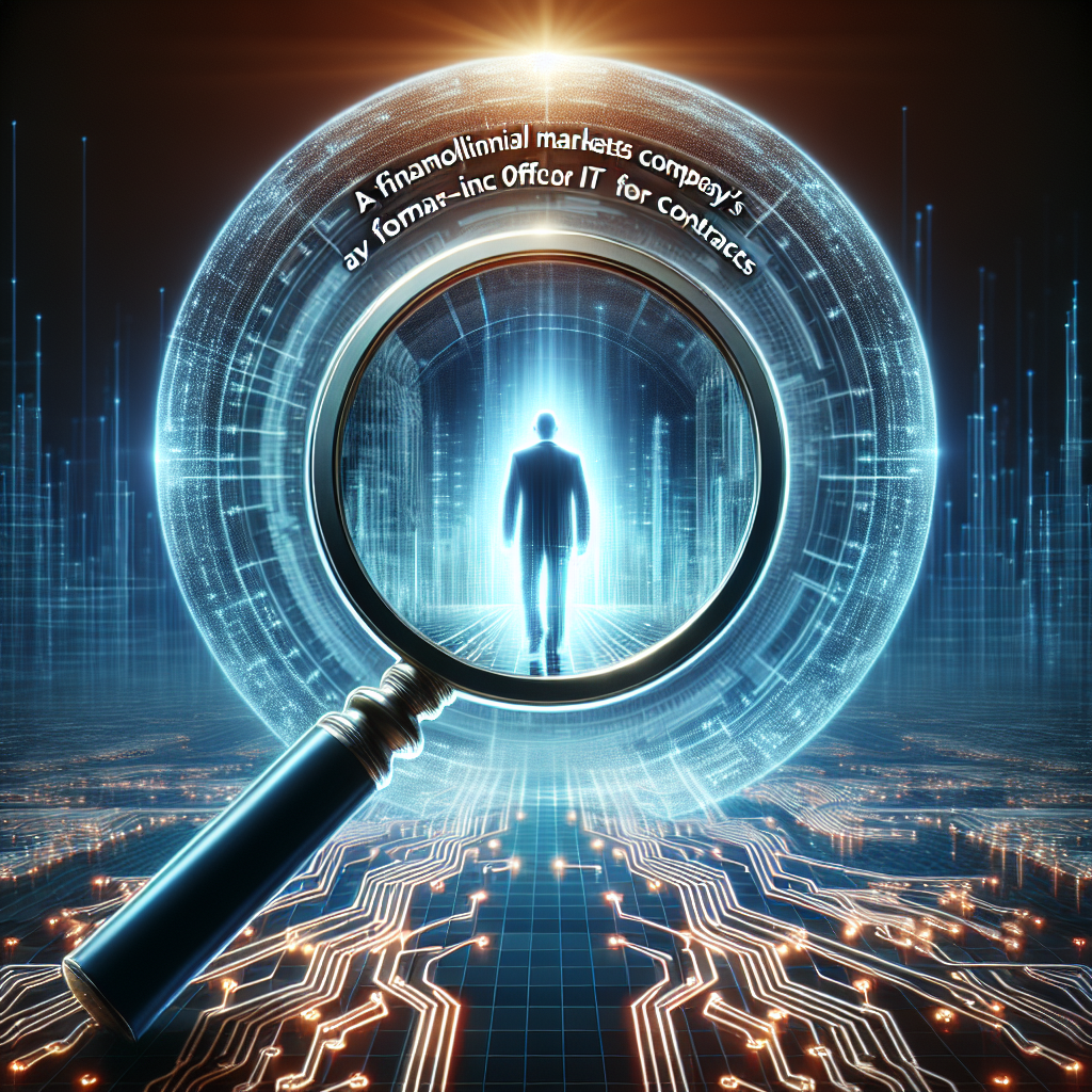 GO Markets busca al ex CIO por contratos de TI.