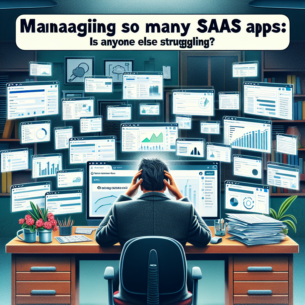 Gestionando tantas apps SaaS: ¿alguien más batallando?