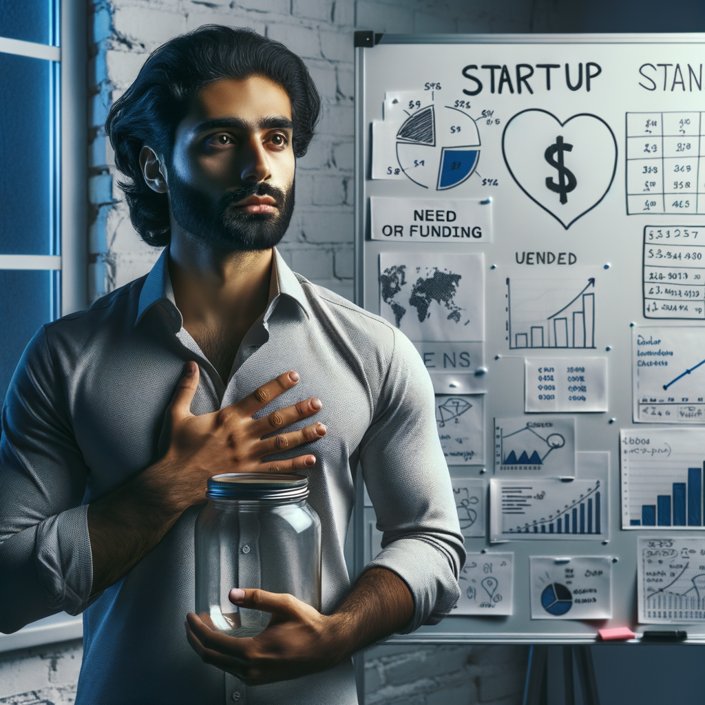El anhelo del fundador: conseguir financiamiento para su startup.
