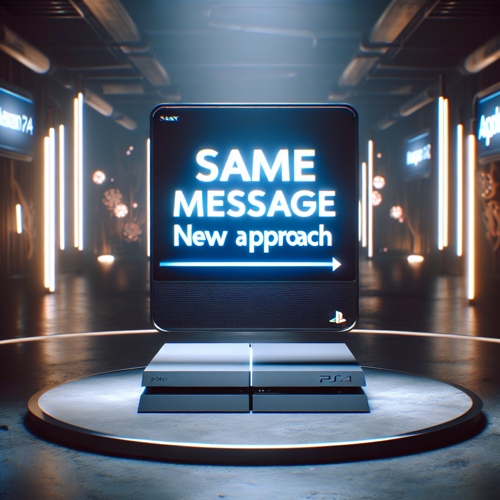 PlayStation: Mismo mensaje, nuevo enfoque