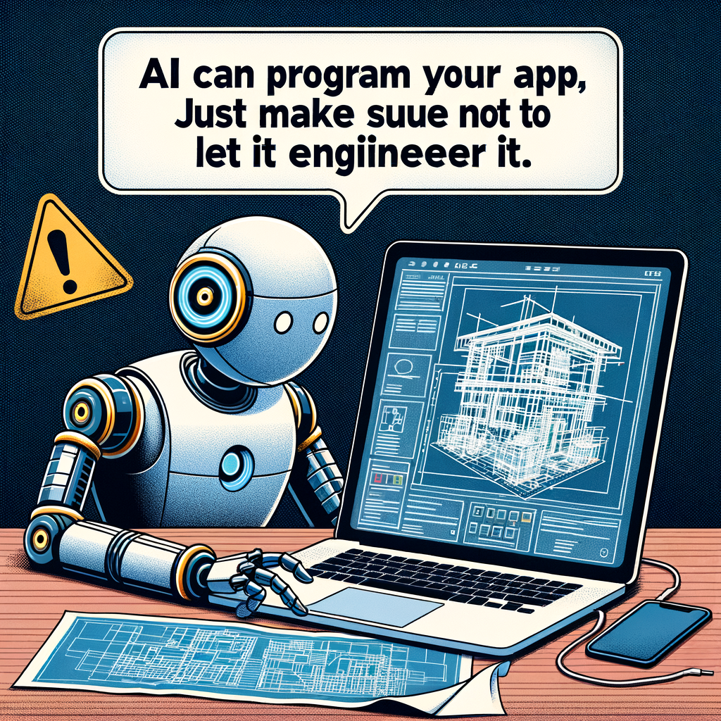 IA puede programar tu app, solo asegúrate de no dejarla arquitecturarla.