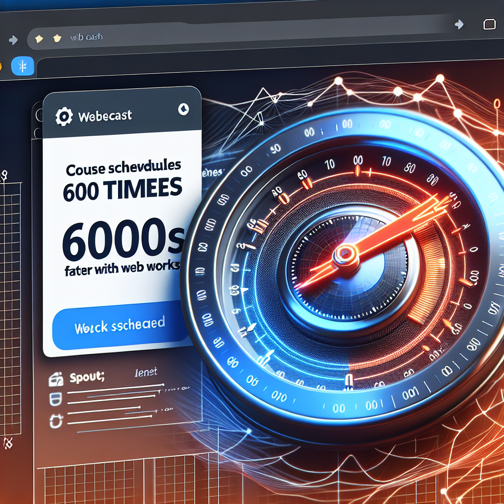 Horarios de Cursos 600 Veces Más Rápidos con Web Workers en CourseCast