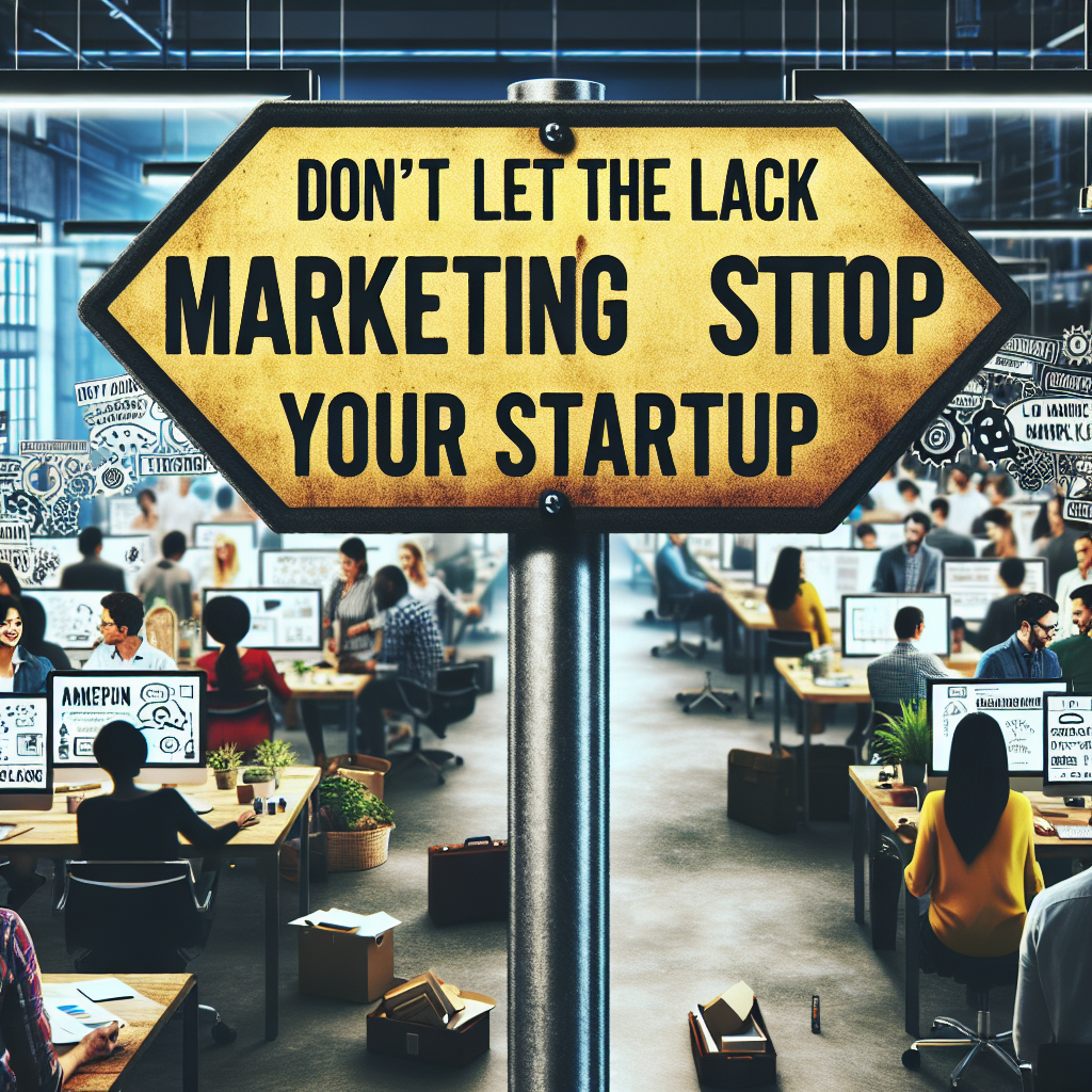 No dejes que la falta de marketing detenga tu startup.