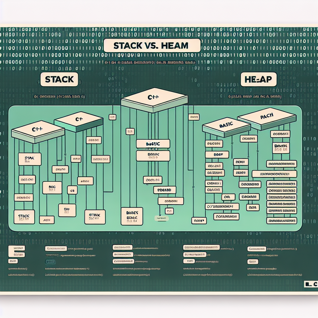 Memoria en Stack vs. Heap: Profundizando en C/C++, BASIC y Pascal