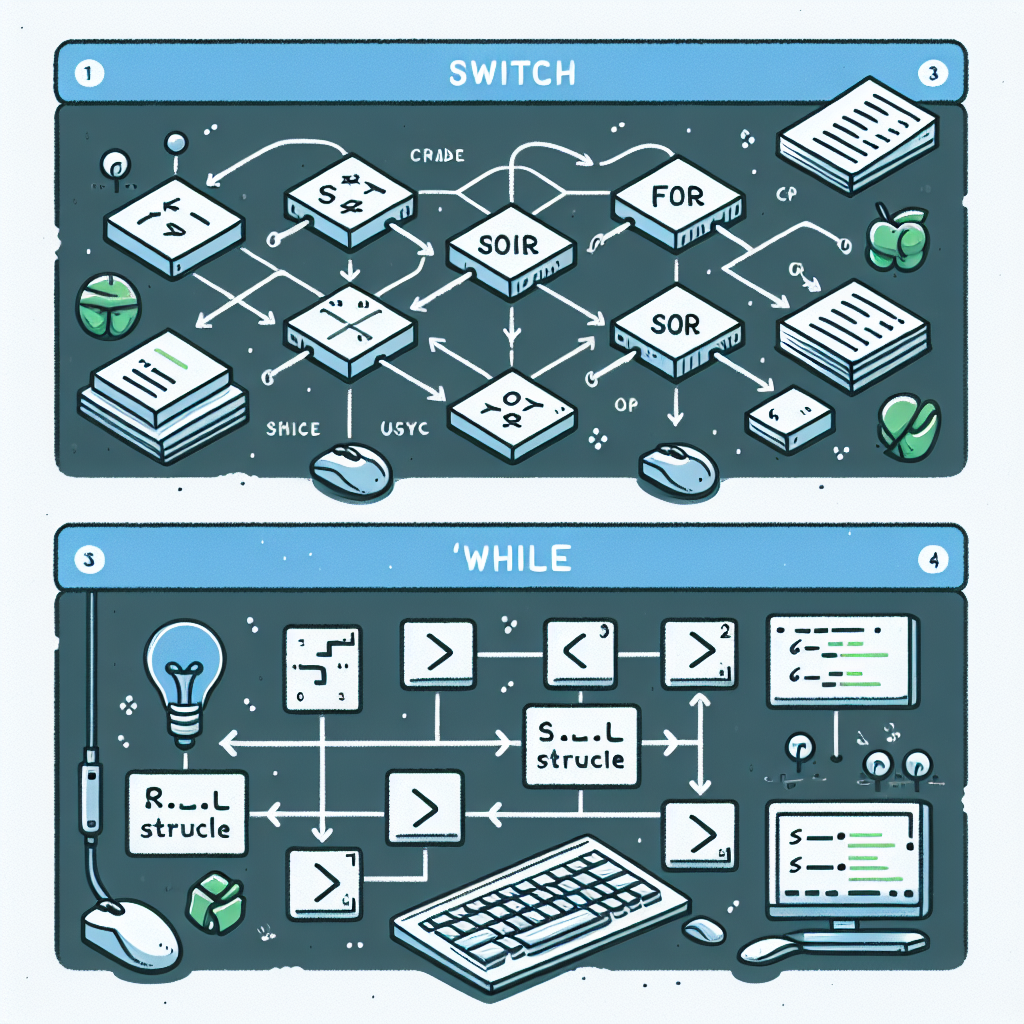 Switch, for y while: estructuras de control