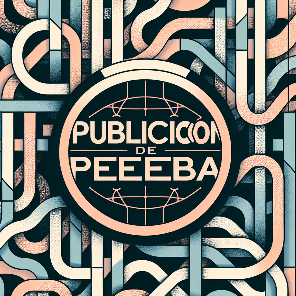 Publicación de Prueba