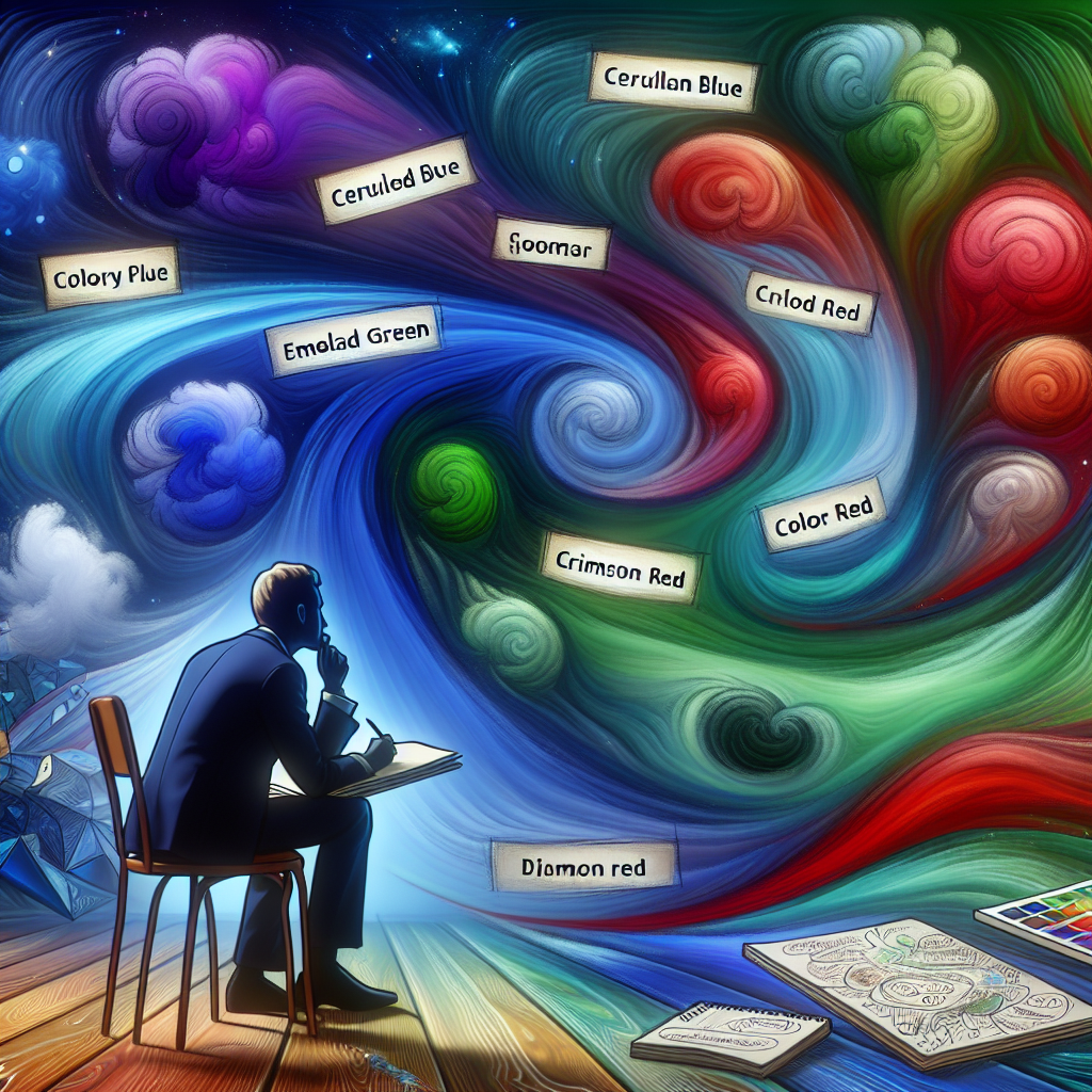 Reflexionando sobre temáticas y nombres de colores.