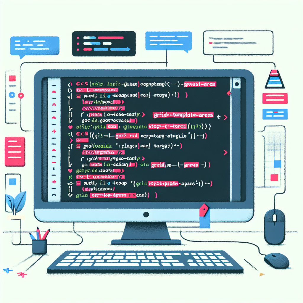 Cómo usar grid-template-areas en CSS