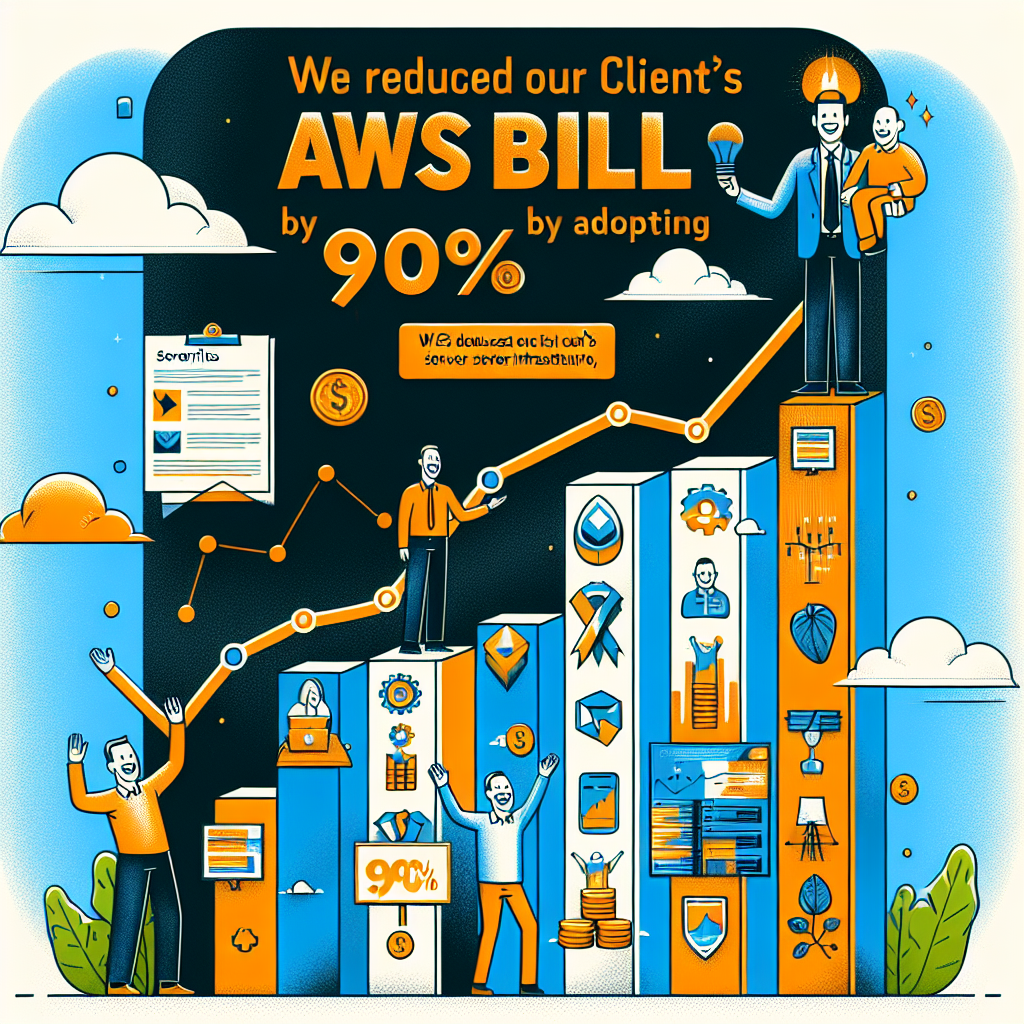 Redujimos la factura de AWS de nuestro cliente en un 90% al adoptar serverless