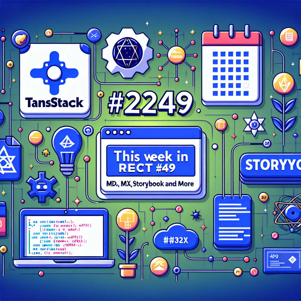 Esta Semana en React #249: TanStack, MDX, Storybook y más