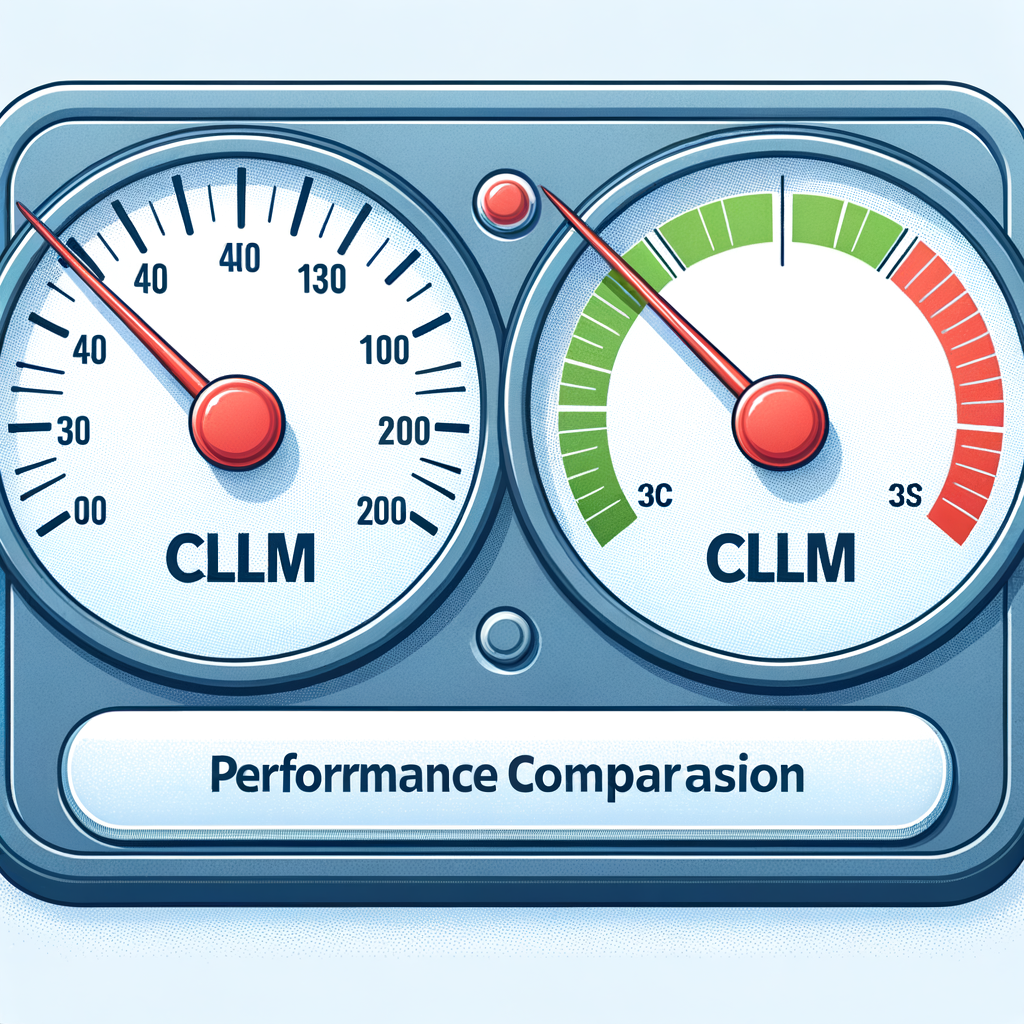 Comparativa de rendimiento: Los CLLM ofrecen velocidad y eficiencia.