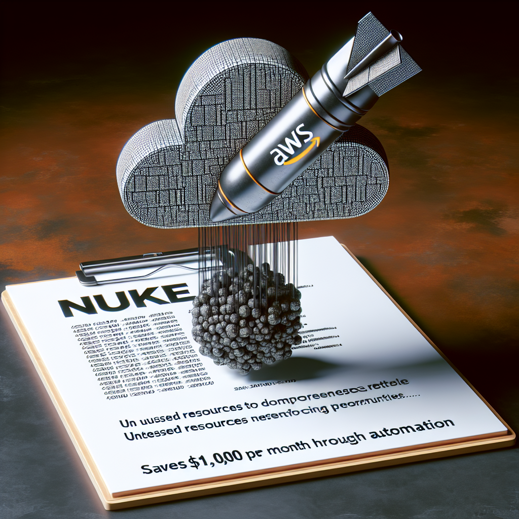 AWS Nuke ahorra 10.000 dólares al mes automatizando la limpieza de recursos